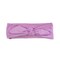 Wrapables Girls Boho Knotted Headband Headwrap (Set of 4), Purple Passion